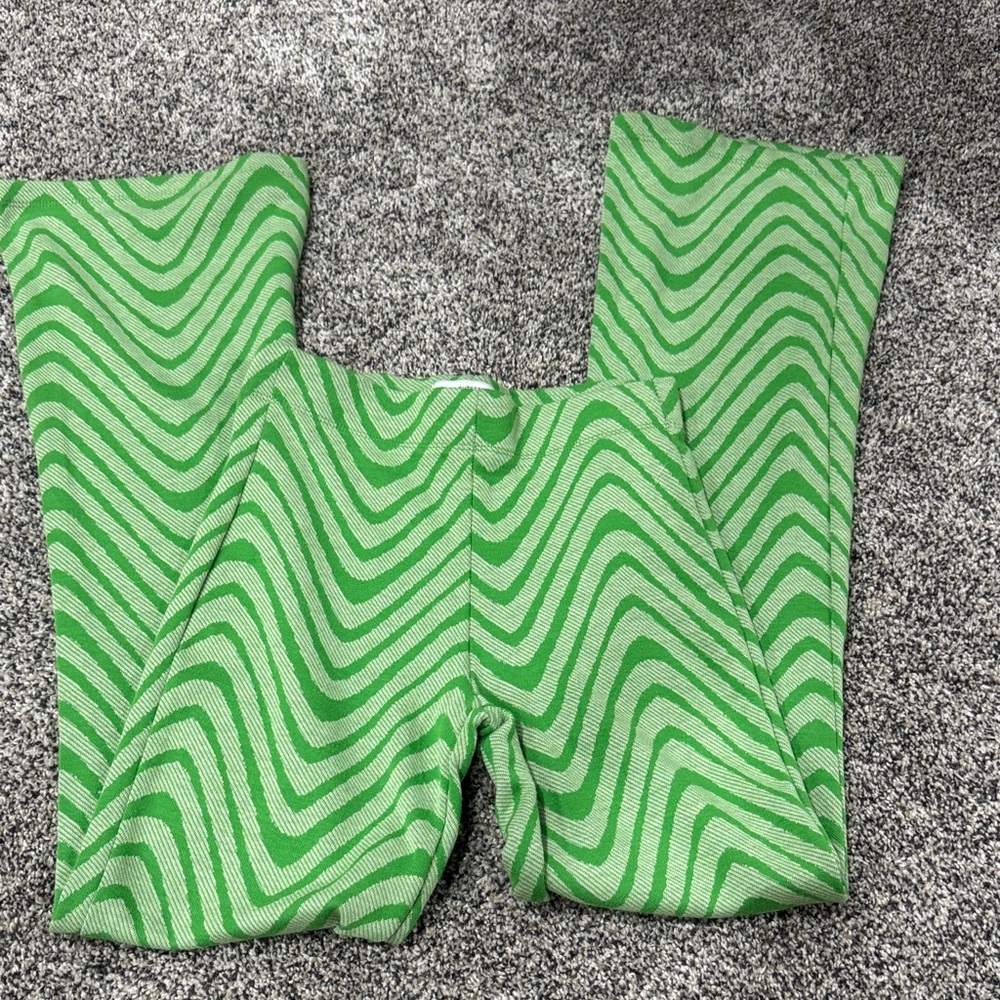 Urban Outfitters Green Wave Pants